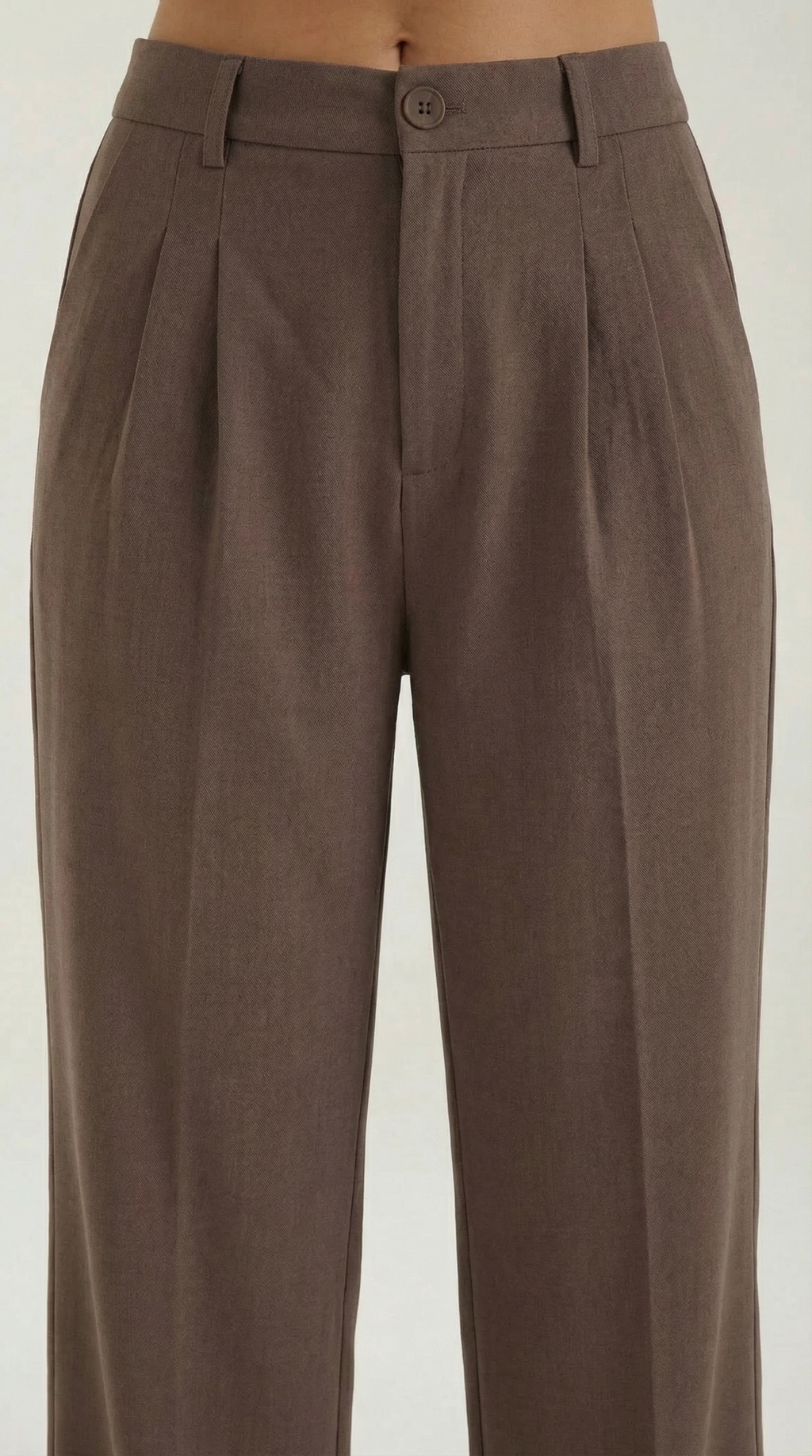 Wide-Leg Office Trousers for Women - Comfortable Stretch Fabric - Professional Style - Versatile Workwear Pants