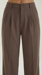 Wide-Leg Office Trousers for Women - Comfortable Stretch Fabric - Professional Style - Versatile Workwear Pants