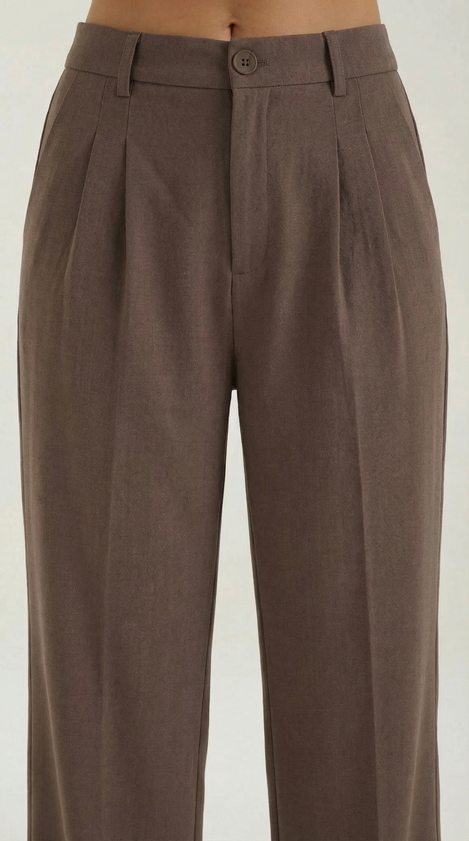 Wide-Leg Office Trousers for Women - Comfortable Stretch Fabric - Professional Style - Versatile Workwear Pants