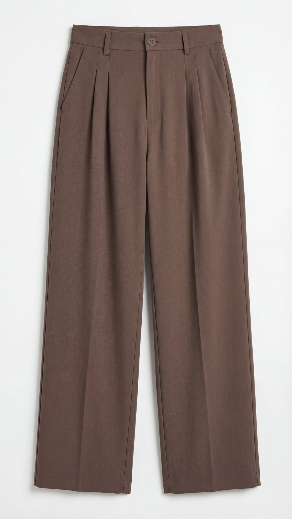 Wide-Leg Office Trousers for Women - Comfortable Stretch Fabric - Professional Style - Versatile Workwear Pants
