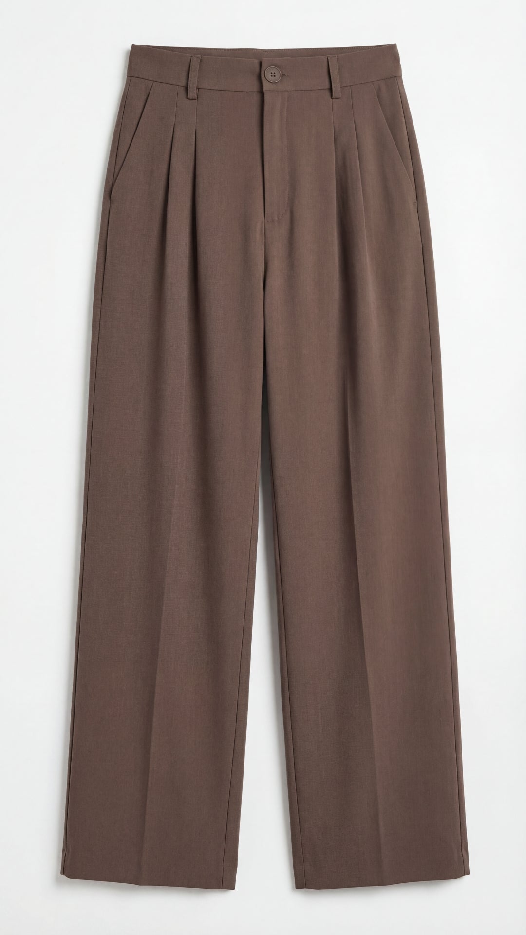 Wide-Leg Office Trousers for Women - Comfortable Stretch Fabric - Professional Style - Versatile Workwear Pants