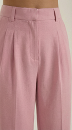 Wide-Leg Office Trousers for Women - Comfortable Stretch Fabric - Professional Style - Versatile Workwear Pants