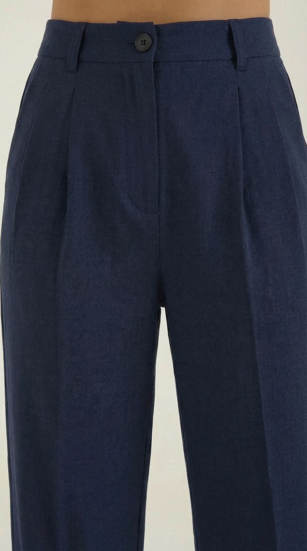 Wide-Leg Office Trousers for Women - Comfortable Stretch Fabric - Professional Style - Versatile Workwear Pants