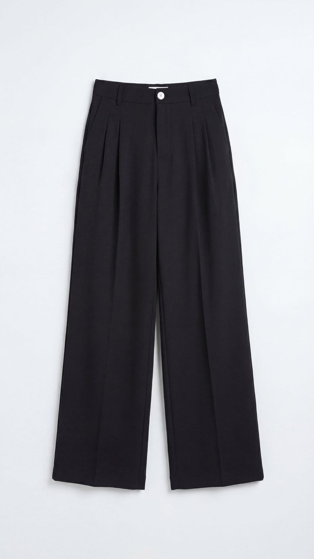 Wide-Leg Office Trousers for Women - Comfortable Stretch Fabric - Professional Style - Versatile Workwear Pants