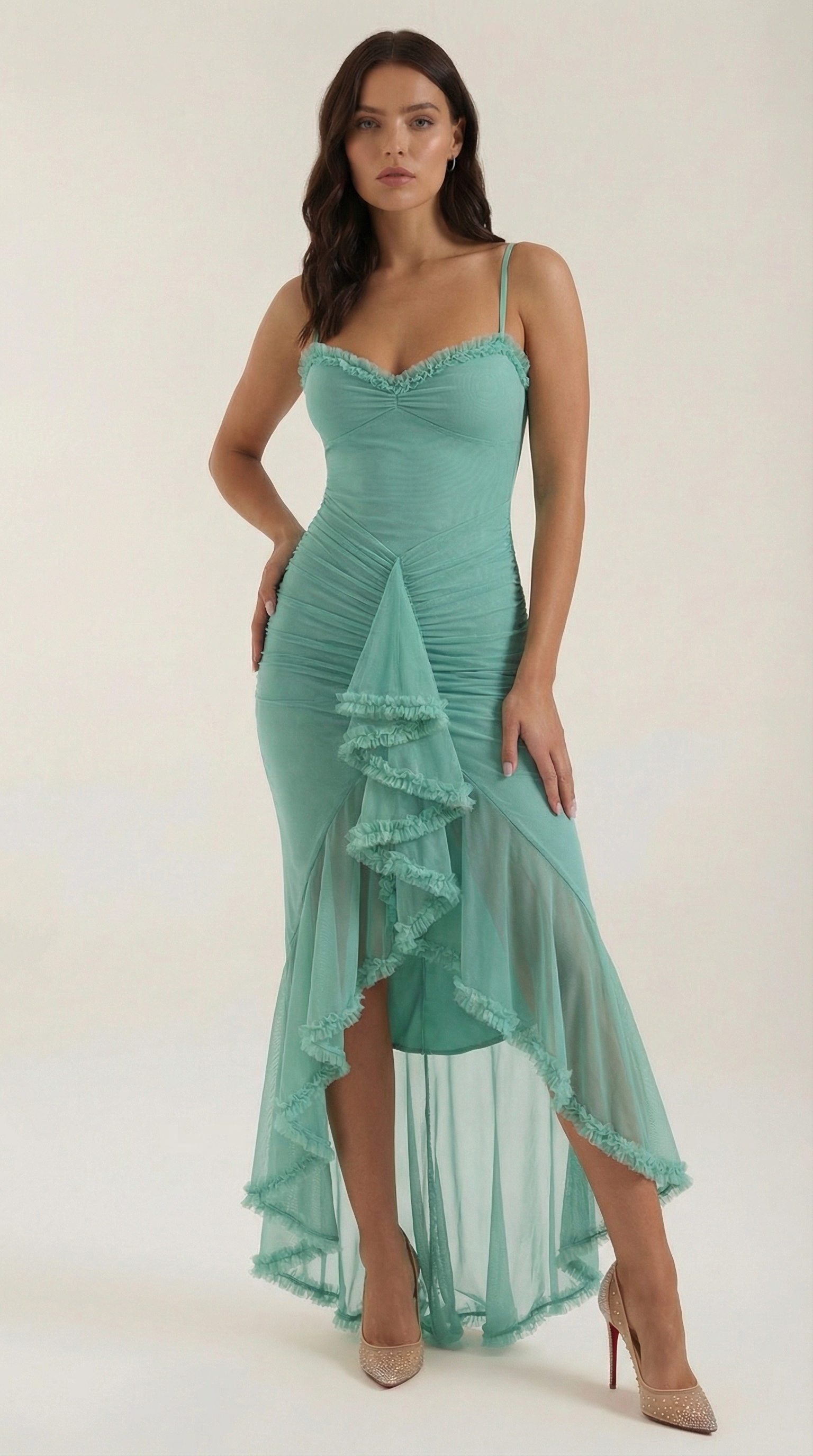 Wisteria Floral Maxi Dress - Lightweight Cotton Blend - Casual Summer Wear - Sleeveless Design