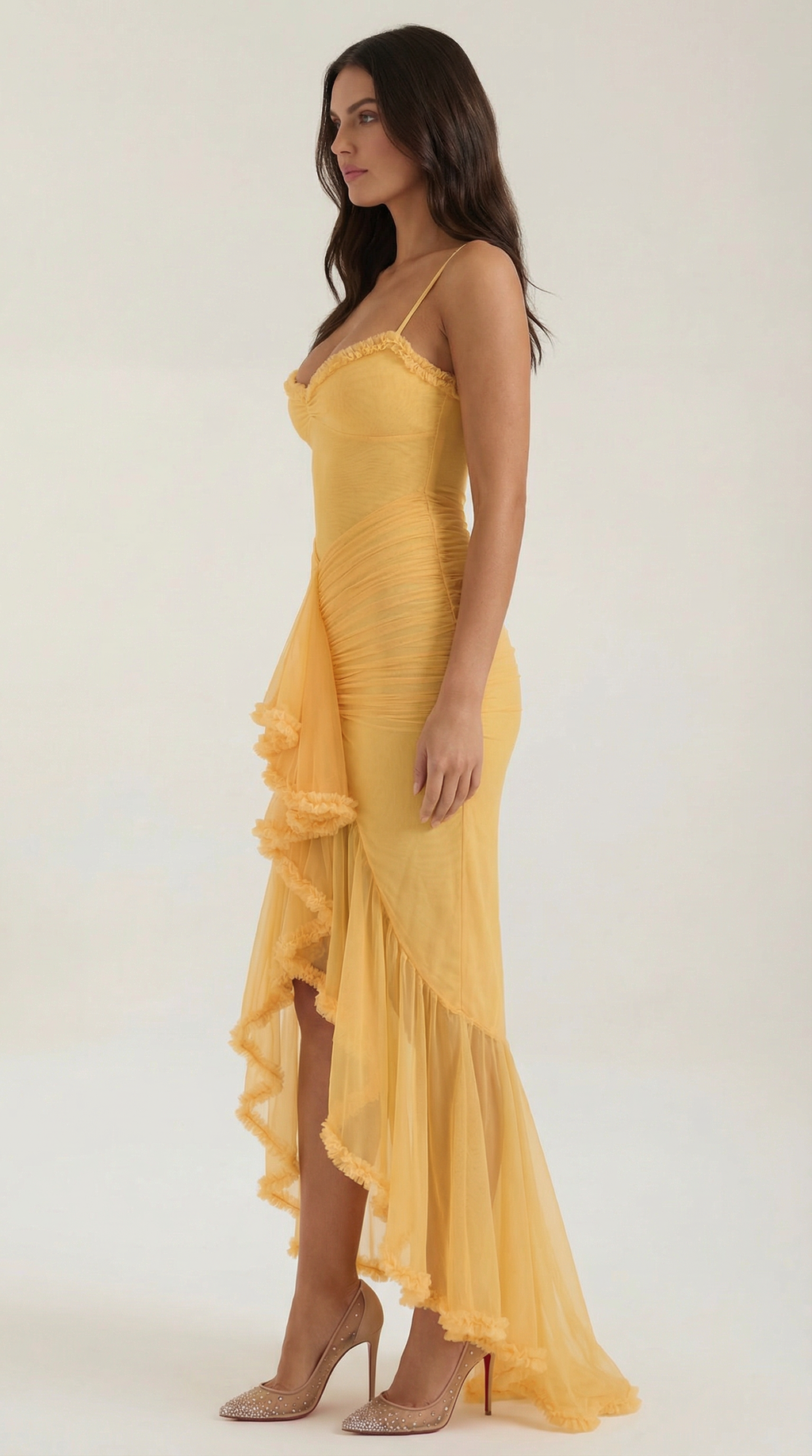 Wisteria Floral Maxi Dress - Lightweight Cotton Blend - Casual Summer Wear - Sleeveless Design