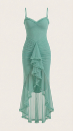 Wisteria Floral Maxi Dress - Lightweight Cotton Blend - Casual Summer Wear - Sleeveless Design