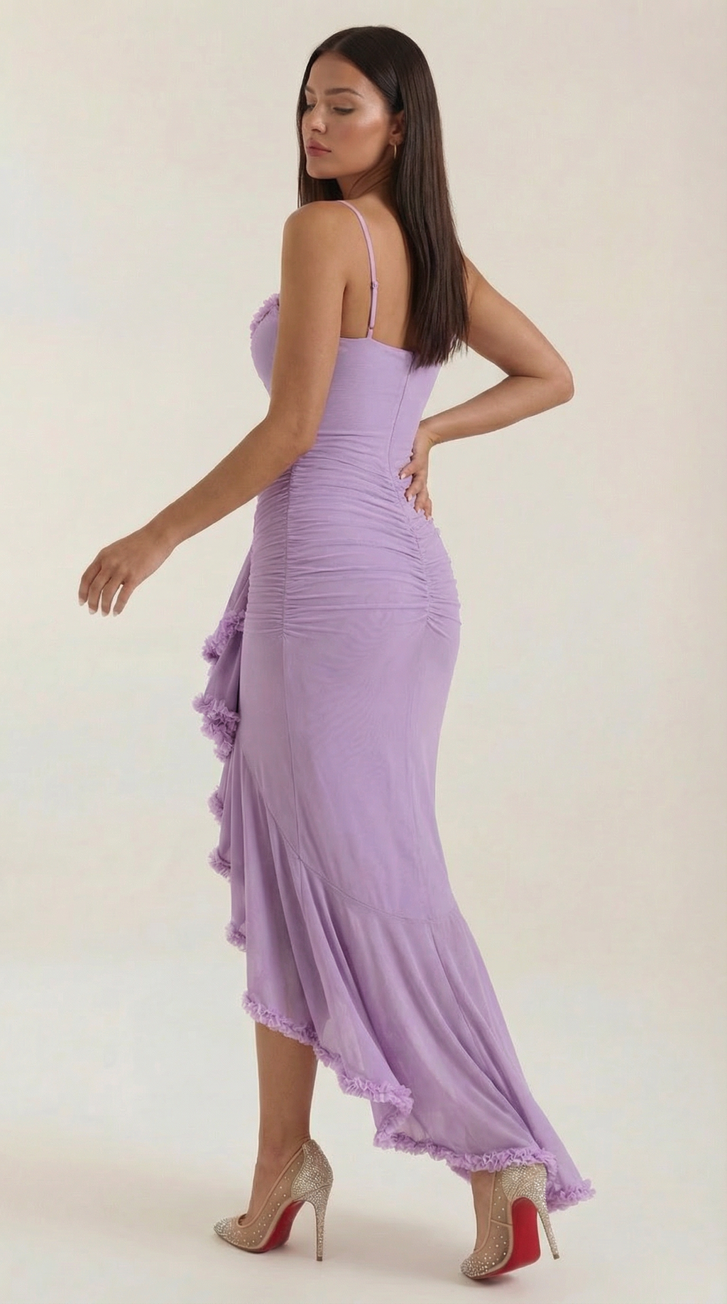 Wisteria Floral Maxi Dress - Lightweight Cotton Blend - Casual Summer Wear - Sleeveless Design