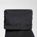 Women's Ankle Boots - Pointed Toe, Block Heel, Zig-Zag Stitching - Stylish Footwear for Casual and Formal Occasions