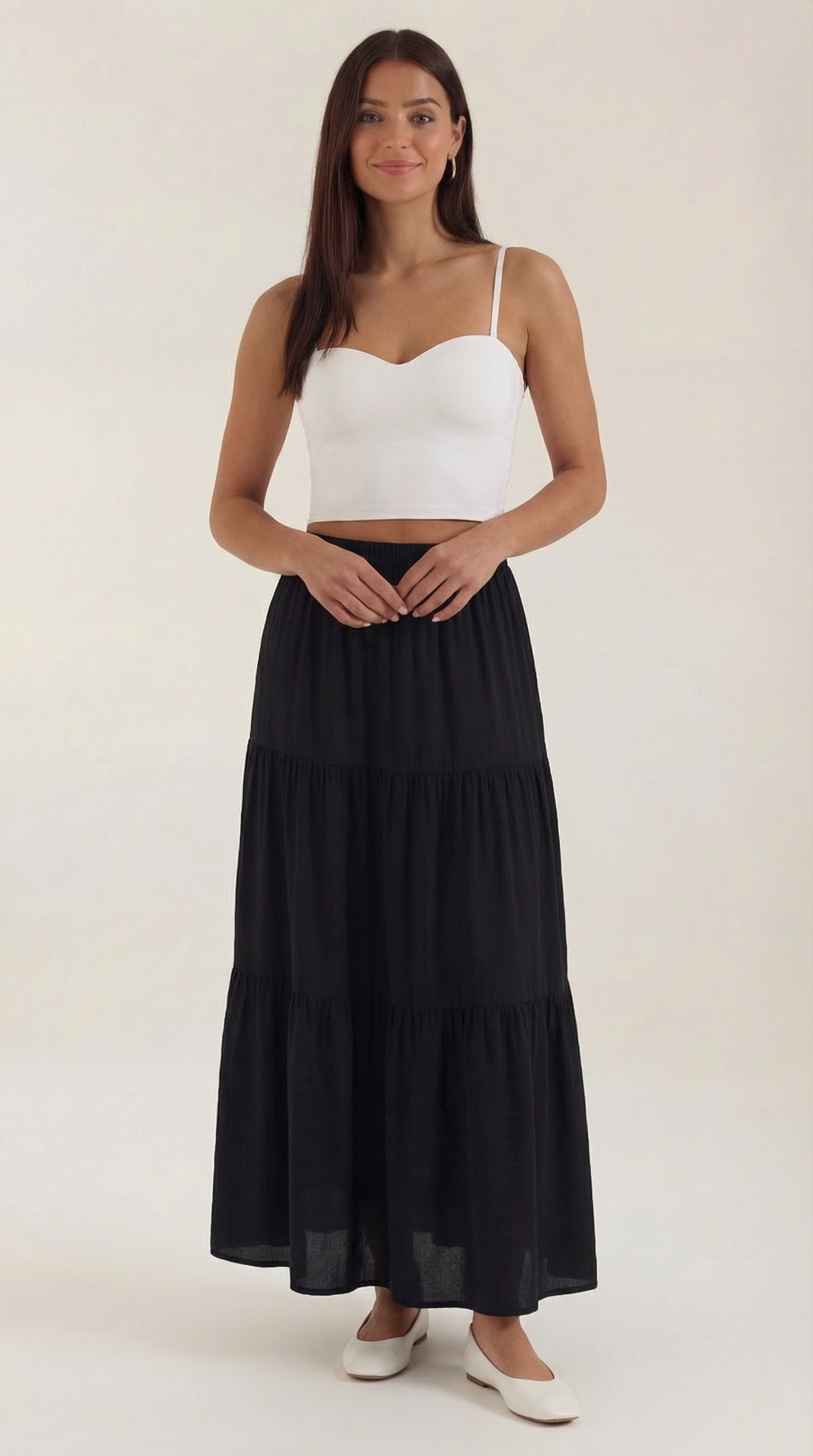 Women's Guinevere Tank Top - Lightweight Cotton Blend - Casual Sleeveless Shirt for Everyday Wear