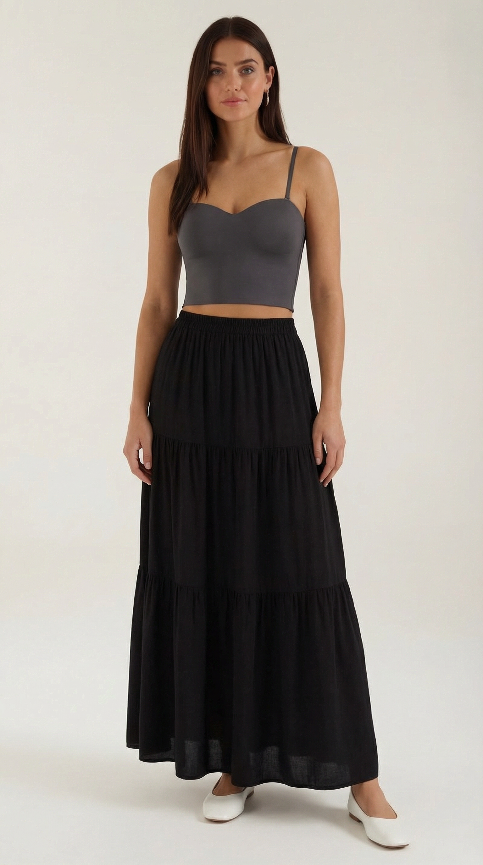 Women's Guinevere Tank Top - Lightweight Cotton Blend - Casual Sleeveless Shirt for Everyday Wear